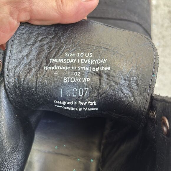 Thursday boot company, Matte black captain boots - Picture 10 of 10